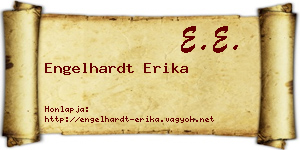 Engelhardt Erika névjegykártya